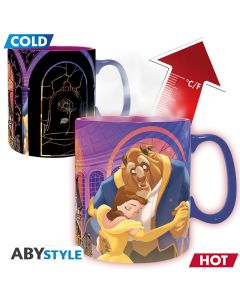 Disney - Beauty and the Beast - Heat Change - 460ml mug