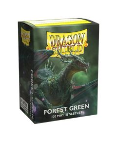 Dragon Shield - Forest Green - Matte - 100 Sleeves - Standardgröße - TCG