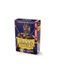 Dragon Shield - Small Japanese size - Matte Purple - 60 Sleeves - TCG