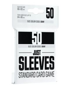 Gamegenic-Just-Sleeves-Standard-Card-Game-Schwarz-50-Sleeves