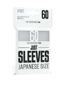 Gamegenic-Just-Sleeves-Weiss-Japanese-Size-60-Sleeves-TCG-1