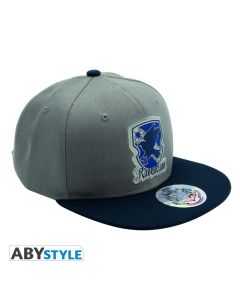 Harry-Potter-Ravenclaw-grau-blau-Snapback-Kappe-1