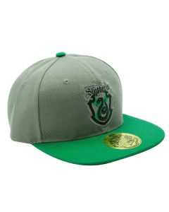 Harry-Potter-Slytherin-grau-gruen-Snapback-Kappe-1