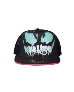 Marvel-Venom-Schwarz-Pink-Trucker-Snapback-3