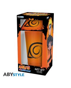 Naruto-Shippuden-Glas-Untersetzter-Geschenk-Box-1