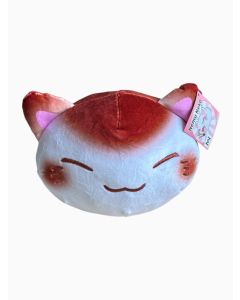 Nemu-Neko-braune-Backen-weissbraun-klein-20cm-Pluesch-1