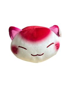 Nemu-Neko-rote-Backen-weissrot-gross-30cm-Pluesch-1