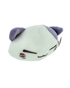 Nemu-Neko-weisse-Nemu-Neko-mit-lila-Ohren-20cm-Pluesch-20cm-