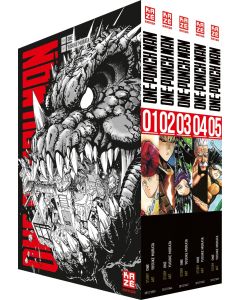 One-Punch-Man-1-5-im-Sammelschuber-Neu-1