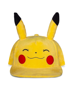 Pokemon-Pikachu-Laecheln-Kappe-Muetze-1