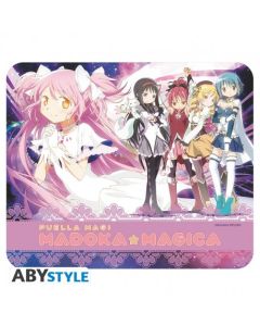 Puella-Magi-Madoka-Magica-Madoka-Freunde-Flexibles-Mauspad-1