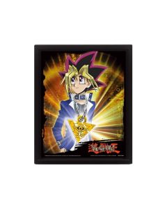 Yu-Gi-Oh-Millennium-Puzzle-26x20-3D-Rahmenbild-1