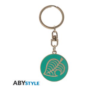 Animal-Crossing-Blatt-Logo-Schluesselanhaenger-1