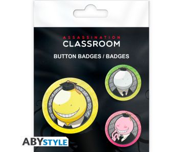 Assassination-Classroom-Koro-Badge-Pack-Buttons-1