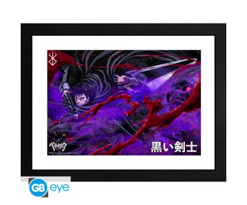 Berserk – Guts – 30x40cm framed picture