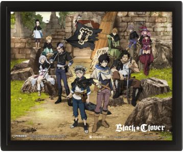 Black-Clover-Ruins-26-x-20-cm-3D-Rahmenbild-1