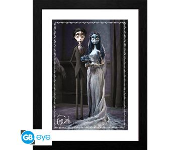 Corpse Bride - Emily & Victor - 30x40cm - Bilderrahmen
