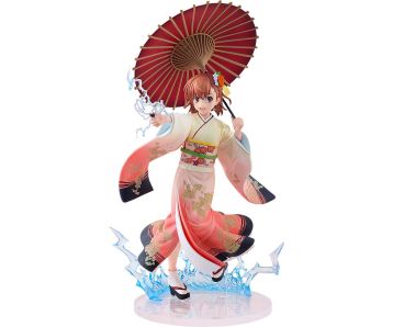 PREORDER - A Certain Scientific Railgun T Statue 1/7 Mikoto Misaka Furisode Kimono Ver. 28 cm