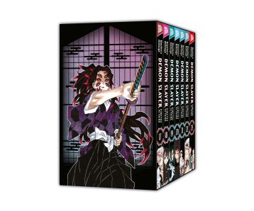Demon-Slayer-Kimetsu-no-Yaiba-17-23-Manga-im-Sammelschuber-N