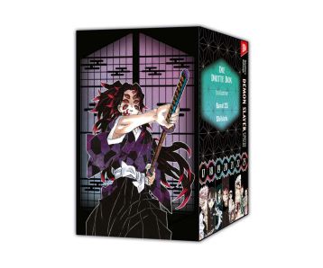 Demon-Slayer-Kimetsu-no-Yaiba-23-Manga-im-Sammelschuber-Neu-