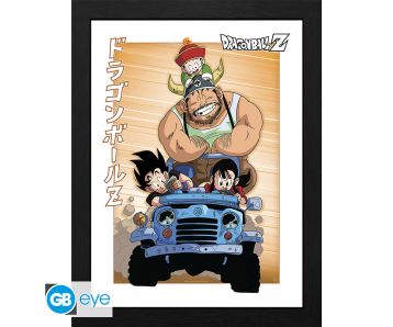 Dragon Ball - Family Road Trip - 30x40cm Framed Print