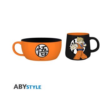 Dragon-Ball-Goku-Fruehstueckset-Tasse-Schuessel-Geschirr-1