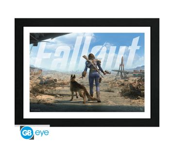 Fallout-Sole-Female-Survivor-30x40cm-Rahmenbild-1