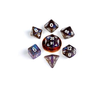FanRoll - Mini Dice Set - Stardust Galaxy - Dice