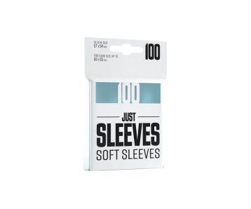 Gamegenic-Just-Sleeves-Soft-Sleeves-Transparent-100-Sleeves-