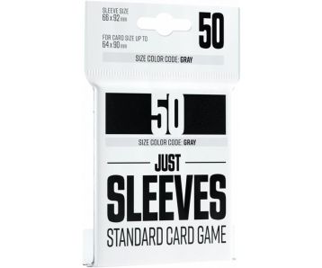 Gamegenic-Just-Sleeves-Standard-Card-Game-Schwarz-50-Sleeves