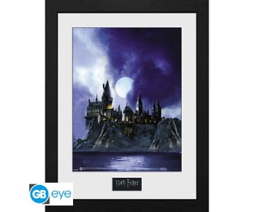 Harry Potter - Hogwarts Painted - 30x40cm - Bilderrahmen