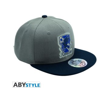 Harry-Potter-Ravenclaw-grau-blau-Snapback-Kappe-1