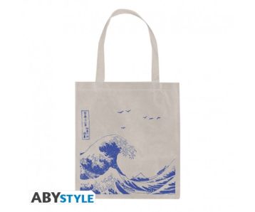 Hokusai-Grosse-Welle-Stoffbeutel-1