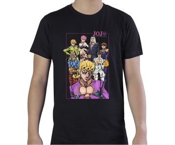 Jojos-Bizarre-Adventure-Group-schwarz-T-Shirt-1