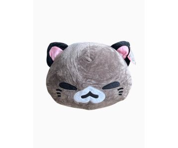 Nemu-Neko-boeser-Blick-graubraun-klein-20cm-Pluesch-1