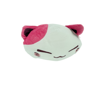 Nemu-Neko-weisse-Neko-mit-pinken-Ohren-35cm-Pluesch-1