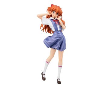 Neon Genesis Evangelion XStellar PVC Statue Asuka Uniform Ver. 21 cm