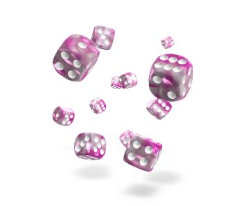 Oakie Doakie Dice D6 Dice 12 mm Gemidice - Magnolia (36)