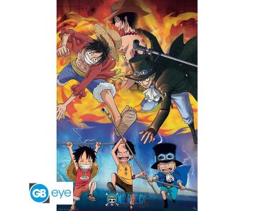 One-Piece-Ace-Sabo-Luffy-Maxi-915x61cm-Poster-1