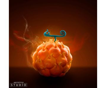 One-Piece-Feuer-Frucht-Replika-13cm-Resin-Statue-1