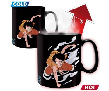 One-Piece-Luffy-Ace-460ml-Magische-Tasse-1