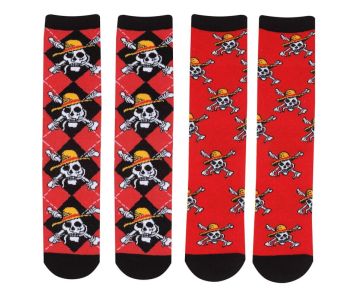 One-Piece-Stohhut-Logo-Unisex-Groesse-LXL-2er-Pack-Socken-1