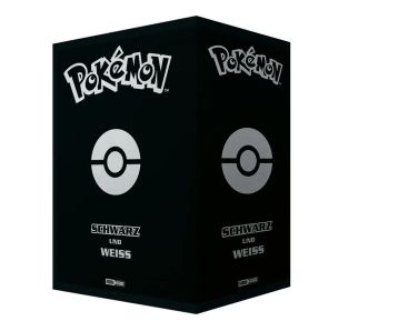 Pokemon-Schwarz-und-Weiss-Deluxe-Manga-im-Sammelschuber-Neu-