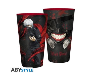 Tokyo-Ghoul-Kaneki-Maske-400ml-Glas-1