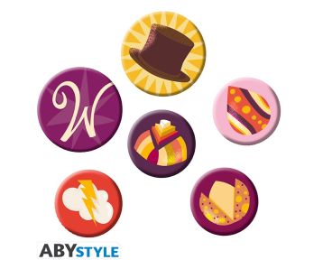 Wonka-Suessigkeiten-Badge-Pack-Button-1