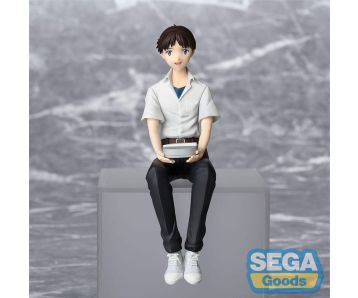 Rebuild of Evangelion PM Perching PVC Statue Shinji Ikari Evangelion New Theatrical Edition 14 cm