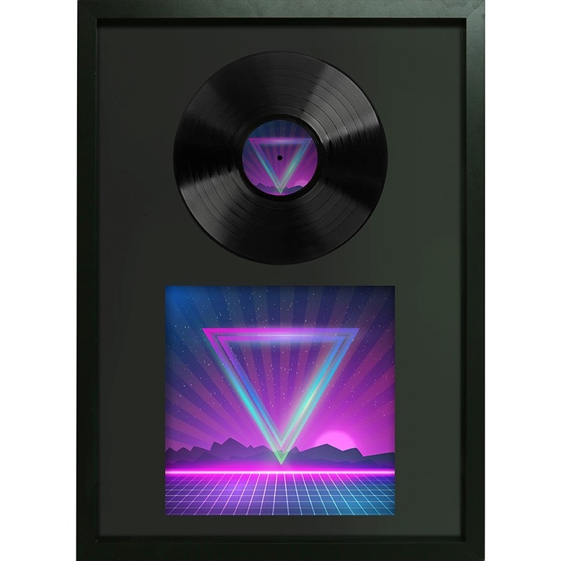 GBEYE  Album & Vinyl Collector Rahmen - Schwarz - 50x70cm Rahmen